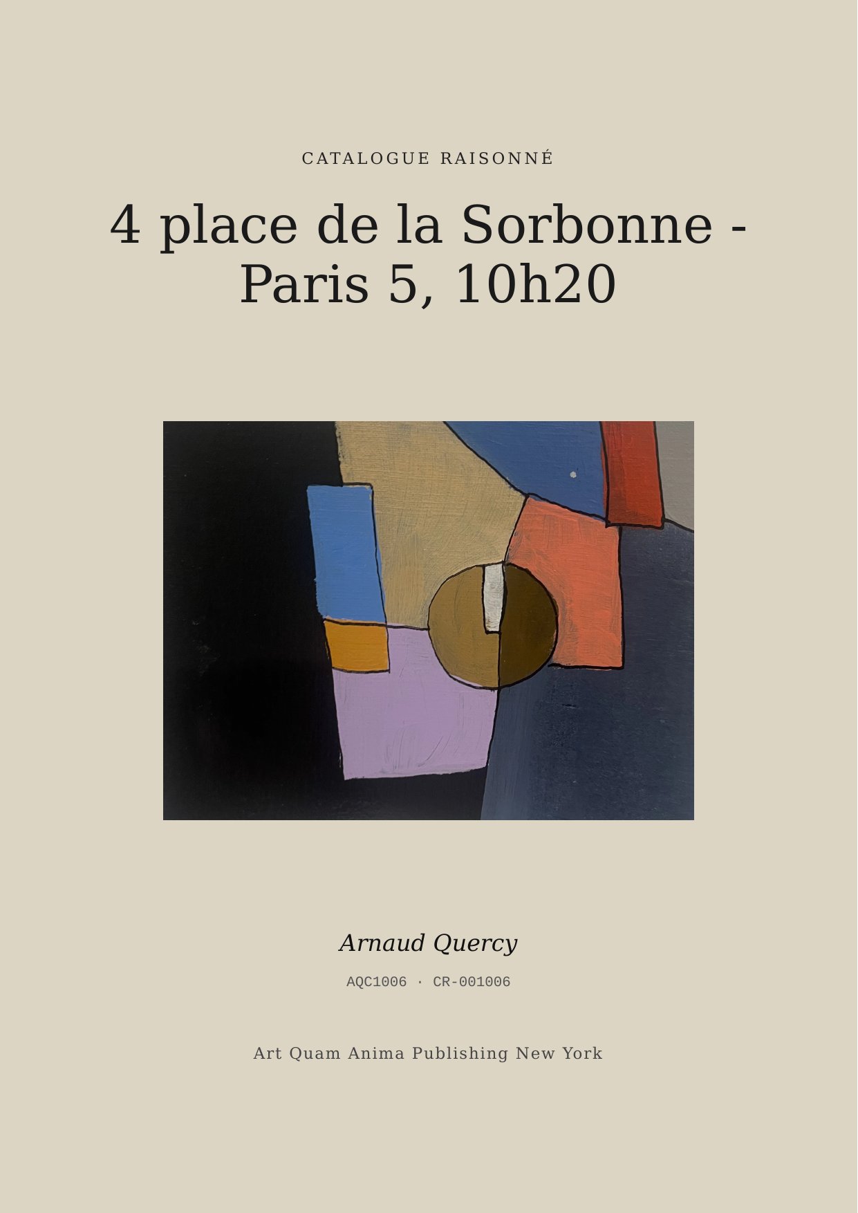 4 place de la Sorbonne - Paris 5, 10h20
