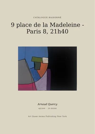 9 place de la Madeleine - Paris 8, 21h40