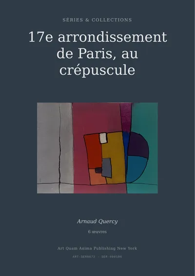 17e arrondissement de Paris, au crépuscule