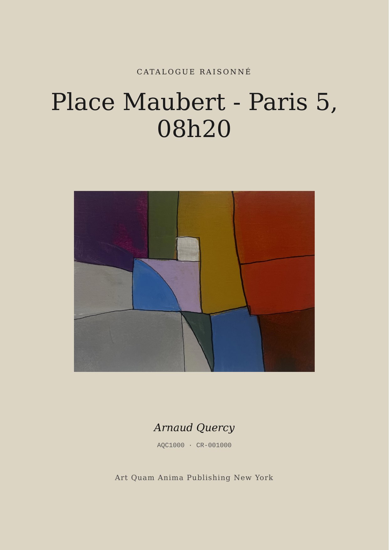 Place Maubert - Paris 5, 08h20