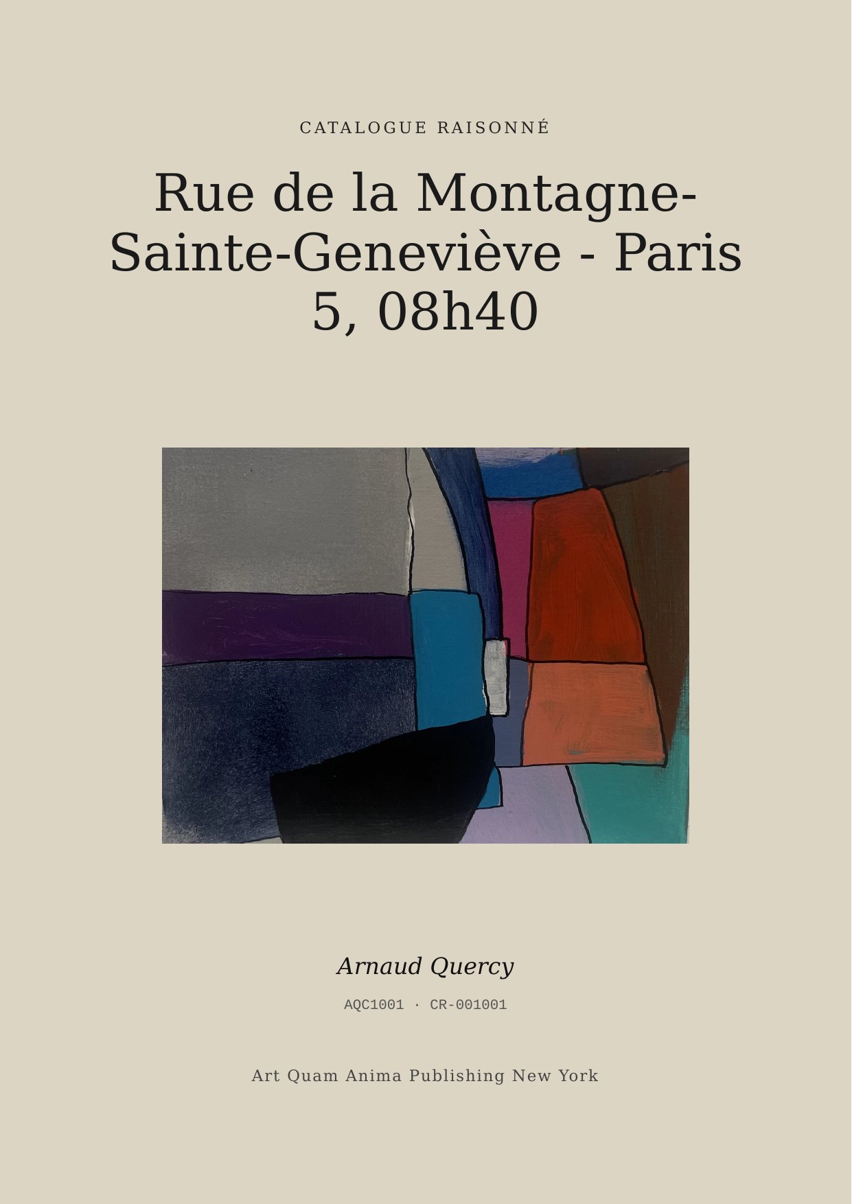 Rue de la Montagne-Sainte-Geneviève - Paris 5, 08h40