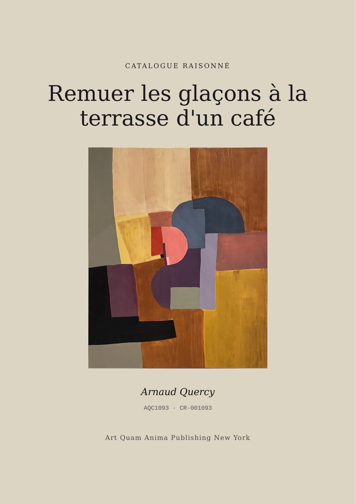 Remuer les glaçons à la terrasse d'un café