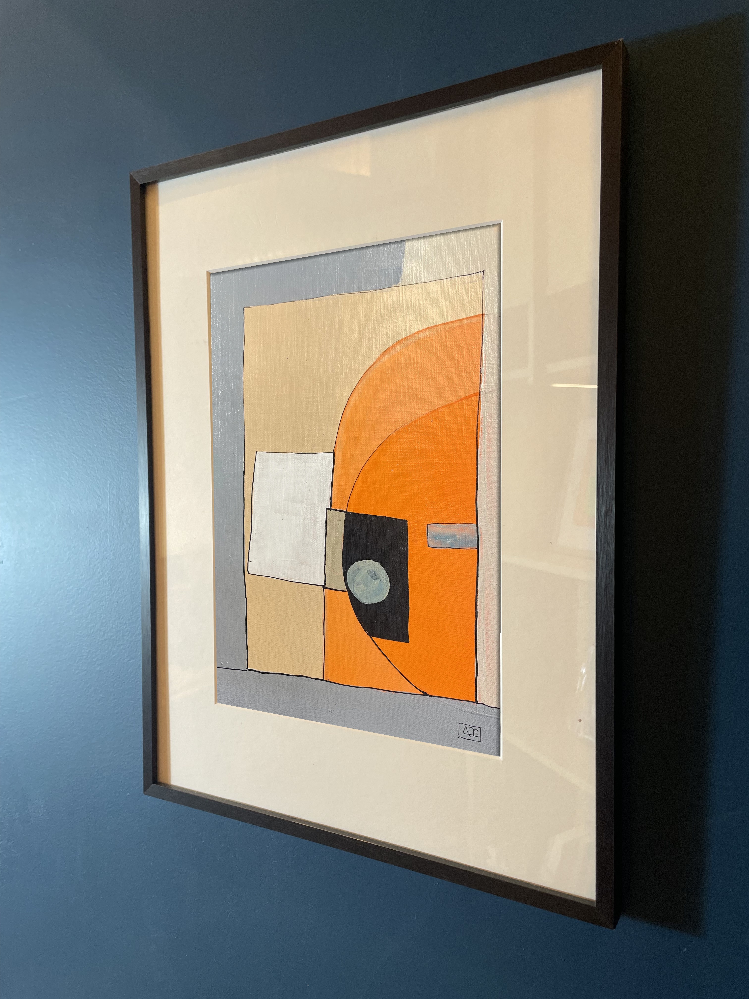 A7Sus - Research on Harmony, acrylic on paper