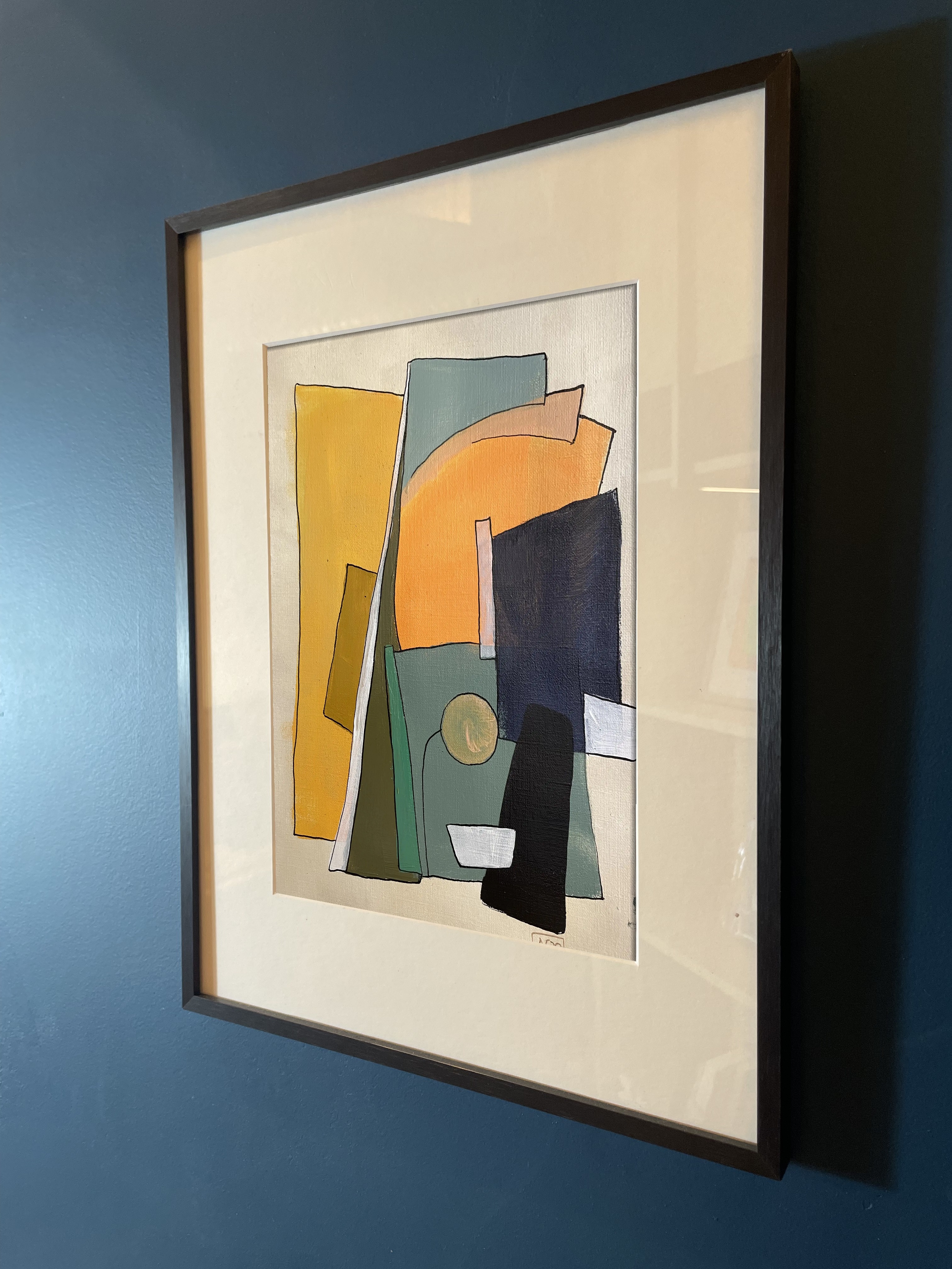 D Major - Research on Harmony - Variation 2, acrylic on paper