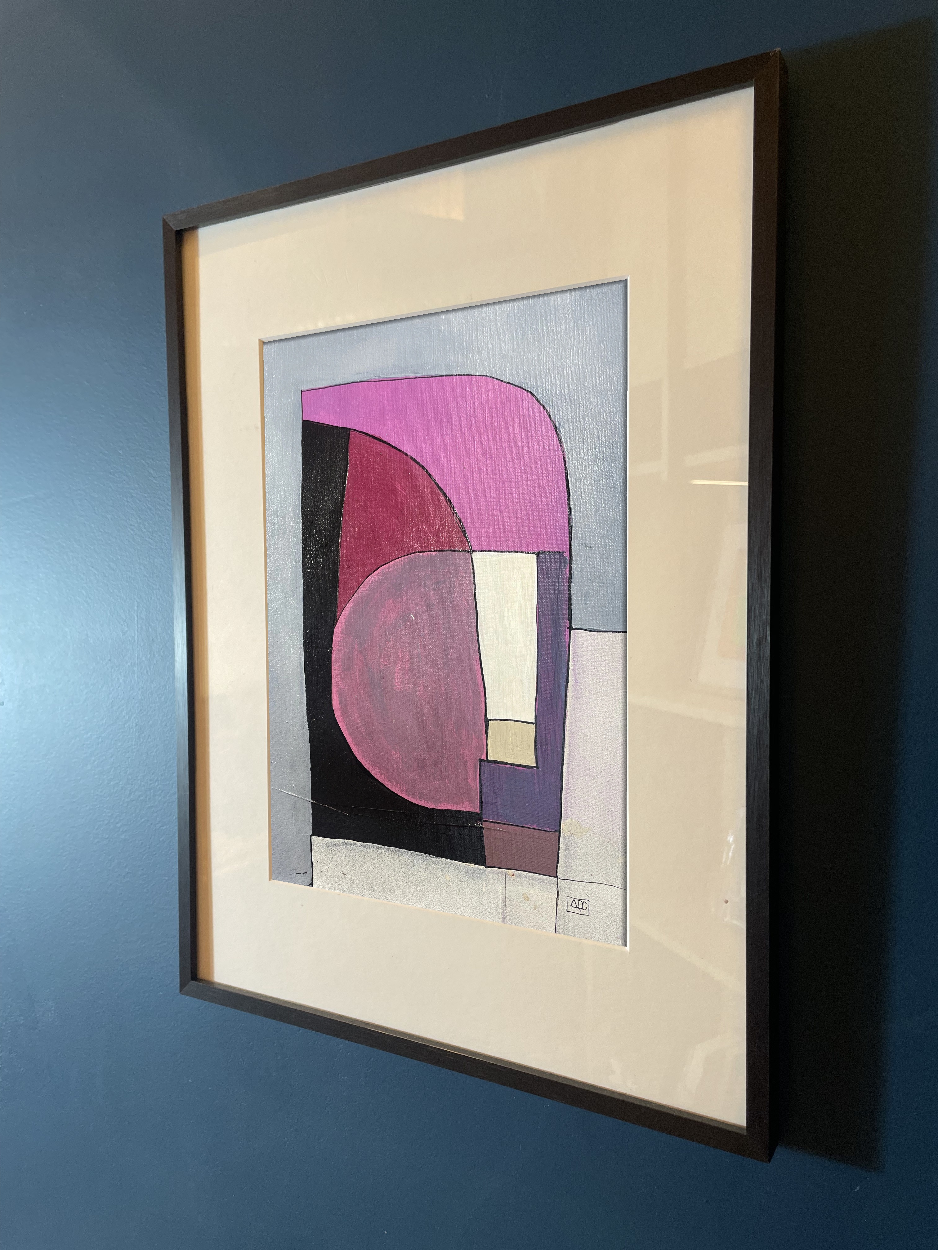 Fa 7 - Recherche sur l'Harmonie, acrylic on paper