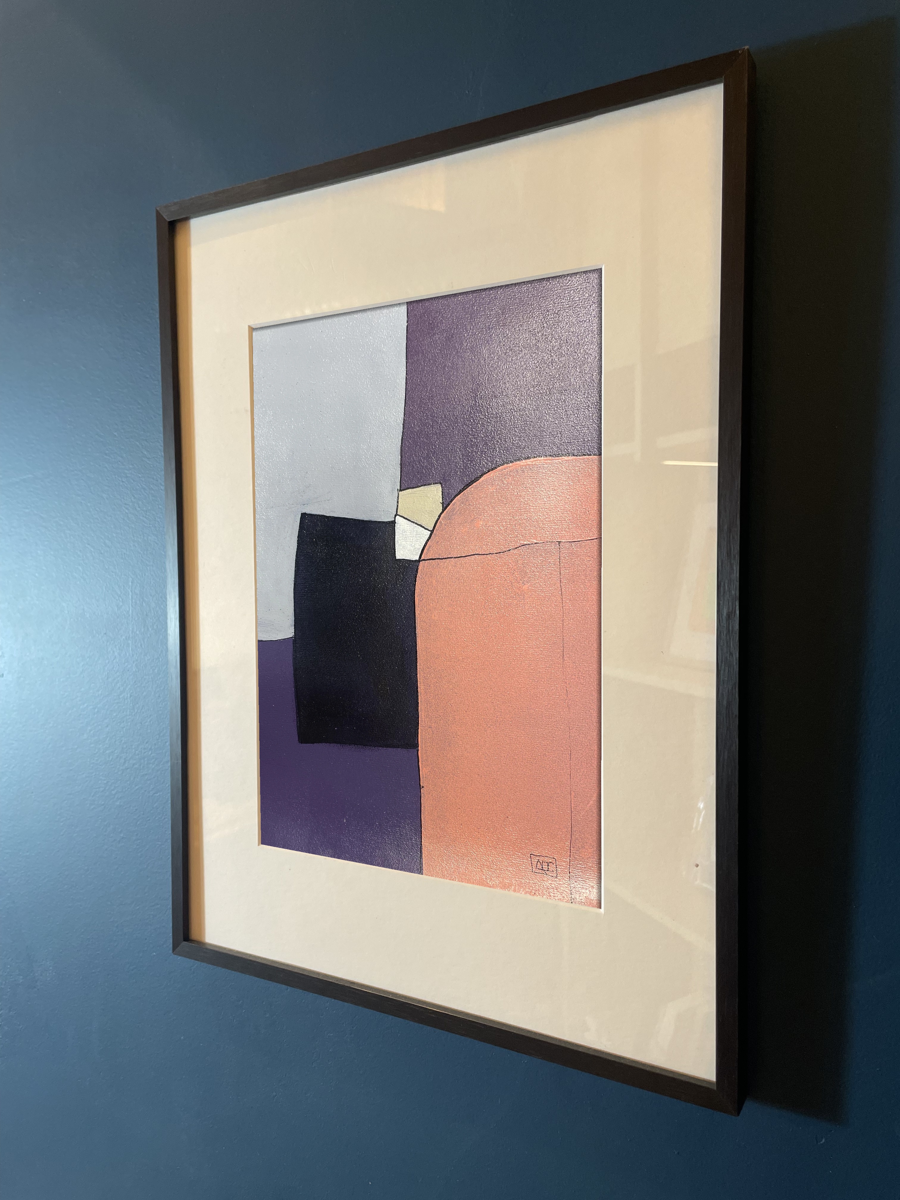 G Minor - Research on Harmony - Variations 15, acrylic on paper