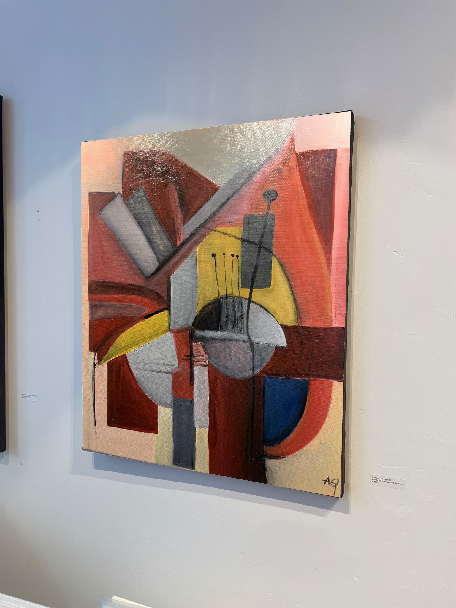 Le Éleveur de Dragons - Variation 1, oil on canvas