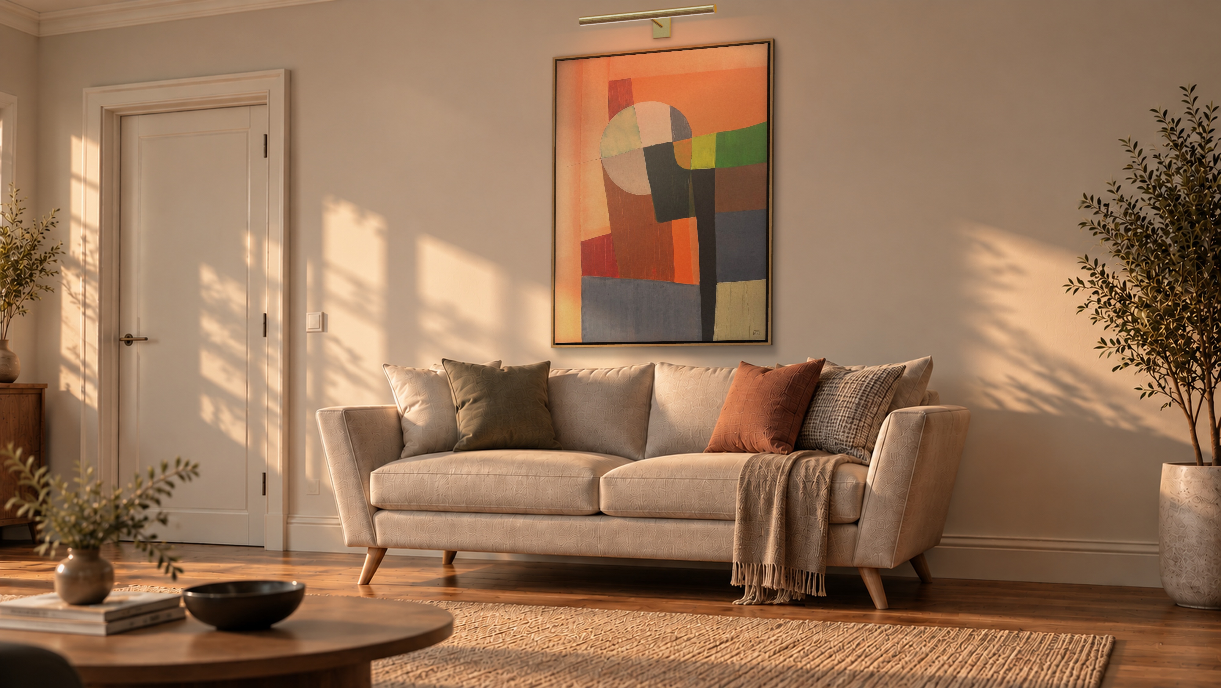 D7 - Research on Harmony - Variations 4, acrylic on linen canvas