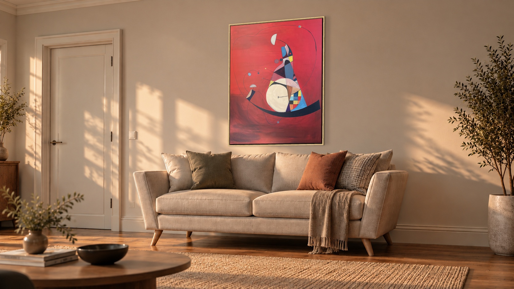Eternal Encompassing, acrylic on linen canvas